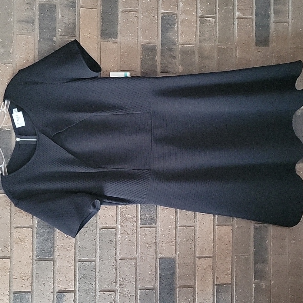 Elegant Black Midi Dress